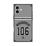 プレミアムスクエアケース with MagSafe［ 読売ジャイアンツ - #106 WAKABAYASHI - ビジター ］