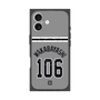 プレミアムスクエアケース with MagSafe［ 読売ジャイアンツ - #106 WAKABAYASHI - ビジター ］