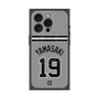プレミアムスクエアケース with MagSafe［ 読売ジャイアンツ - #19 YAMASAKI - ビジター ］