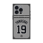 プレミアムスクエアケース with MagSafe［ 読売ジャイアンツ - #19 YAMASAKI - ビジター ］