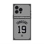 プレミアムスクエアケース with MagSafe［ 読売ジャイアンツ - #19 YAMASAKI - ビジター ］