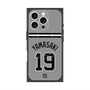 プレミアムスクエアケース with MagSafe［ 読売ジャイアンツ - #19 YAMASAKI - ビジター ］