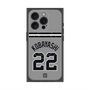 プレミアムスクエアケース with MagSafe［ 読売ジャイアンツ - #22 KOBAYASHI - ビジター ］