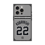 プレミアムスクエアケース with MagSafe［ 読売ジャイアンツ - #22 KOBAYASHI - ビジター ］