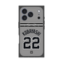 プレミアムスクエアケース with MagSafe［ 読売ジャイアンツ - #22 KOBAYASHI - ビジター ］