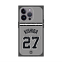 プレミアムスクエアケース with MagSafe［ 読売ジャイアンツ - #27 KISHIDA - ビジター ］