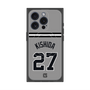 プレミアムスクエアケース with MagSafe［ 読売ジャイアンツ - #27 KISHIDA - ビジター ］