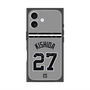 プレミアムスクエアケース with MagSafe［ 読売ジャイアンツ - #27 KISHIDA - ビジター ］