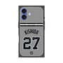 プレミアムスクエアケース with MagSafe［ 読売ジャイアンツ - #27 KISHIDA - ビジター ］
