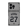 プレミアムスクエアケース with MagSafe［ 読売ジャイアンツ - #27 KISHIDA - ビジター ］
