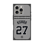 プレミアムスクエアケース with MagSafe［ 読売ジャイアンツ - #27 KISHIDA - ビジター ］