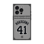 プレミアムスクエアケース with MagSafe［ 読売ジャイアンツ - #41 NAKAGAWA - ビジター ］