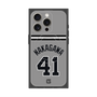 プレミアムスクエアケース with MagSafe［ 読売ジャイアンツ - #41 NAKAGAWA - ビジター ］
