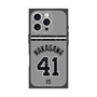 プレミアムスクエアケース with MagSafe［ 読売ジャイアンツ - #41 NAKAGAWA - ビジター ］