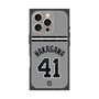 プレミアムスクエアケース with MagSafe［ 読売ジャイアンツ - #41 NAKAGAWA - ビジター ］