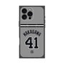 プレミアムスクエアケース with MagSafe［ 読売ジャイアンツ - #41 NAKAGAWA - ビジター ］