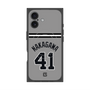 プレミアムスクエアケース with MagSafe［ 読売ジャイアンツ - #41 NAKAGAWA - ビジター ］