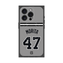 プレミアムスクエアケース with MagSafe［ 読売ジャイアンツ - #47 MORITA - ビジター ］