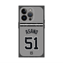 プレミアムスクエアケース with MagSafe［ 読売ジャイアンツ - #51 ASANO - ビジター ］