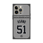 プレミアムスクエアケース with MagSafe［ 読売ジャイアンツ - #51 ASANO - ビジター ］