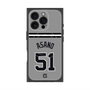 プレミアムスクエアケース with MagSafe［ 読売ジャイアンツ - #51 ASANO - ビジター ］