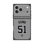 プレミアムスクエアケース with MagSafe［ 読売ジャイアンツ - #51 ASANO - ビジター ］