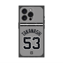 プレミアムスクエアケース with MagSafe［ 読売ジャイアンツ - #53 TAKANASHI - ビジター ］