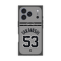 プレミアムスクエアケース with MagSafe［ 読売ジャイアンツ - #53 TAKANASHI - ビジター ］