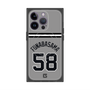 プレミアムスクエアケース with MagSafe［ 読売ジャイアンツ - #58 FUNABASAMA - ビジター ］
