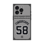 プレミアムスクエアケース with MagSafe［ 読売ジャイアンツ - #58 FUNABASAMA - ビジター ］