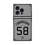 プレミアムスクエアケース with MagSafe［ 読売ジャイアンツ - #58 FUNABASAMA - ビジター ］