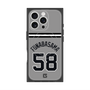 プレミアムスクエアケース with MagSafe［ 読売ジャイアンツ - #58 FUNABASAMA - ビジター ］