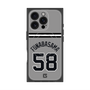 プレミアムスクエアケース with MagSafe［ 読売ジャイアンツ - #58 FUNABASAMA - ビジター ］