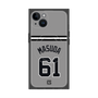 プレミアムスクエアケース with MagSafe［ 読売ジャイアンツ - #61 MASUDA - ビジター ］