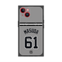 プレミアムスクエアケース with MagSafe［ 読売ジャイアンツ - #61 MASUDA - ビジター ］