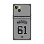プレミアムスクエアケース with MagSafe［ 読売ジャイアンツ - #61 MASUDA - ビジター ］
