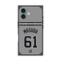 プレミアムスクエアケース with MagSafe［ 読売ジャイアンツ - #61 MASUDA - ビジター ］