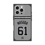プレミアムスクエアケース with MagSafe［ 読売ジャイアンツ - #61 MASUDA - ビジター ］