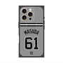 プレミアムスクエアケース with MagSafe［ 読売ジャイアンツ - #61 MASUDA - ビジター ］