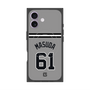 プレミアムスクエアケース with MagSafe［ 読売ジャイアンツ - #61 MASUDA - ビジター ］