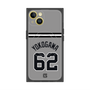 プレミアムスクエアケース with MagSafe［ 読売ジャイアンツ - #62 YOKOGAWA - ビジター ］