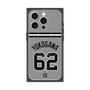 プレミアムスクエアケース with MagSafe［ 読売ジャイアンツ - #62 YOKOGAWA - ビジター ］