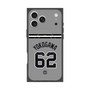 プレミアムスクエアケース with MagSafe［ 読売ジャイアンツ - #62 YOKOGAWA - ビジター ］