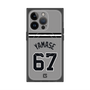 プレミアムスクエアケース with MagSafe［ 読売ジャイアンツ - #67 YAMASE - ビジター ］