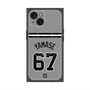 プレミアムスクエアケース with MagSafe［ 読売ジャイアンツ - #67 YAMASE - ビジター ］