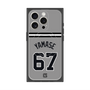 プレミアムスクエアケース with MagSafe［ 読売ジャイアンツ - #67 YAMASE - ビジター ］