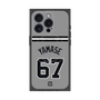 プレミアムスクエアケース with MagSafe［ 読売ジャイアンツ - #67 YAMASE - ビジター ］