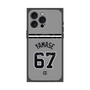 プレミアムスクエアケース with MagSafe［ 読売ジャイアンツ - #67 YAMASE - ビジター ］