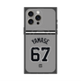 プレミアムスクエアケース with MagSafe［ 読売ジャイアンツ - #67 YAMASE - ビジター ］