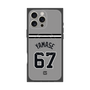 プレミアムスクエアケース with MagSafe［ 読売ジャイアンツ - #67 YAMASE - ビジター ］